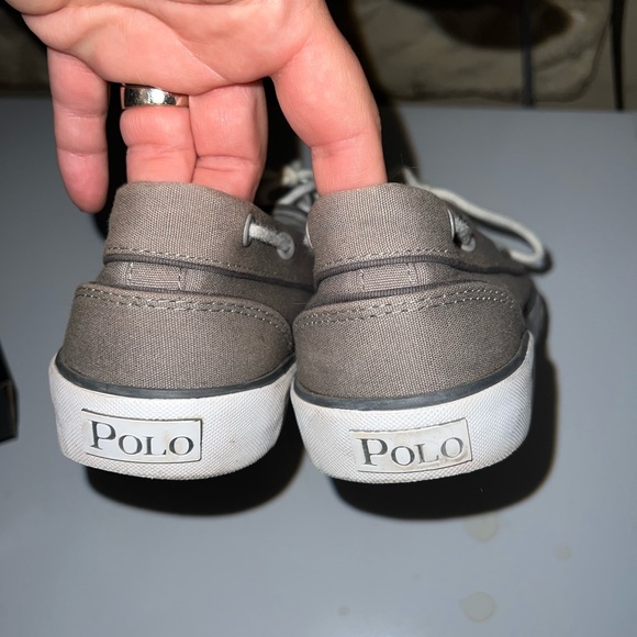 Polo by Ralph Lauren Gray Slip Ons, Sz 10.5 - Picture 2 of 3